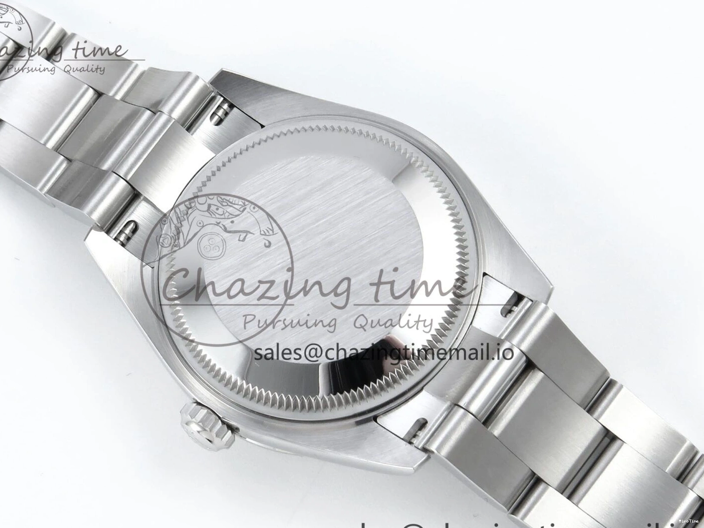 MiroTime 0518 EasyMatch DateJust 31 278274 ARF 1:1 Best Edition 904L Steel Gray Roman Diamonds Dial on SS Oyster Bracelet ETA 550